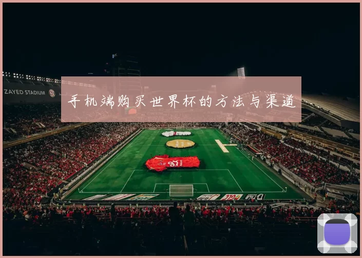 手机端购买世界杯的方法与渠道